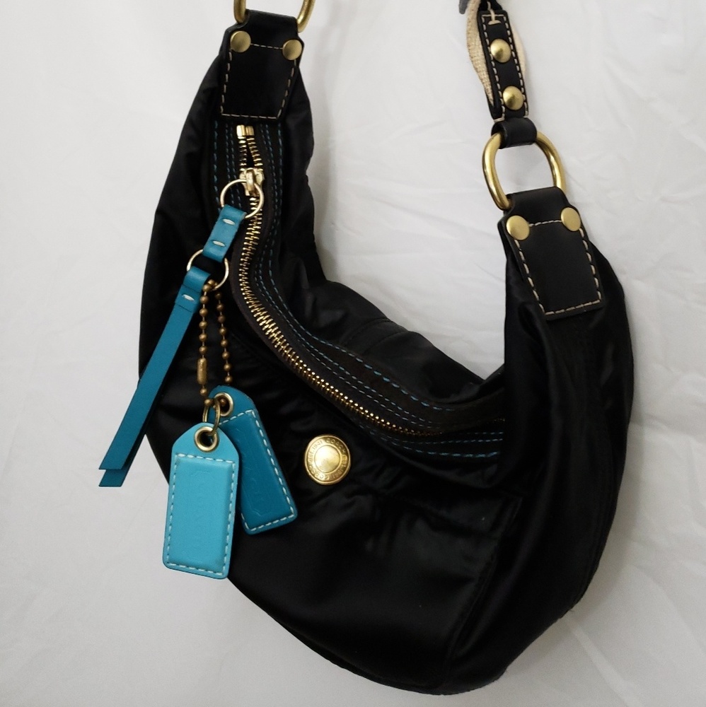 Coach Satin Hobo Bag